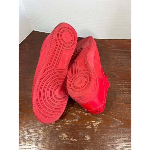 Nike Air Force 1 Low Triple Red Sneakers Size 11 Mens Athletic Shoes - Picture 6 of 6